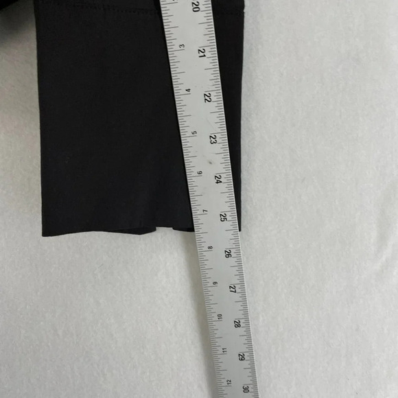 Fashion Nova Top Women's Sz M Black Collared Long Sleeve Toggle Front Side Zip - Picture 5 of 13